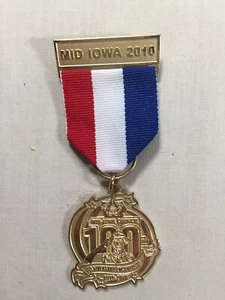 2010 Mid Iowa Council 100th ann BSA Trail Medal - Picture 1 of 2