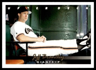 1993 Upper Deck #581 Jeff Brantley San Francisco Giants - Image 1 of 2