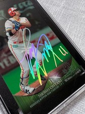2015 BBM MEMORIES OF UNIFORM #103 SHOHEI OHTANI HOLO FOIL AUTO SGC MINT 9