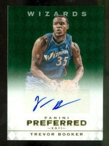 Panini Preferred Emerald #296 2011-12 Trevor Booker PS automático/75 - casi nuevo-como nuevo - Imagen 1 de 1