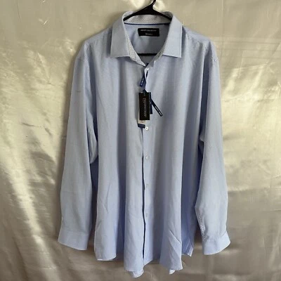 Report Collection Men’s Slim Fit Geo Print Button Front Shirt Size XL - Image 1 of 4