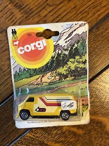 Vintage 1983 Corgi Mettoy E185 Baja Van 4WD & Box Die Cast Toy Car