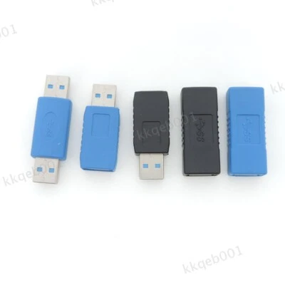 USB 3.0 Type A Male female To Female male Adapter AM To AF Coupler Converter - Image 1 of 4