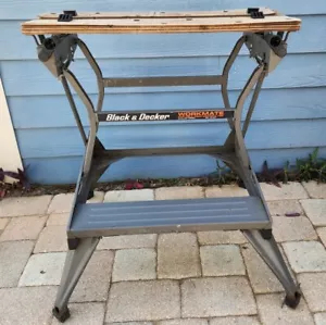 Vtg Black & Decker Workmate Dual 29" Height 79-001 Type08 Portable Work Ctr Vise - Picture 1 of 19