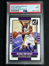 2014 Panini Donruss Purple Press Proof Kobe Bryant #45 PSA 9 MINT SP /199 Lakers