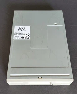 Sony MPF920-E|9708 E/A33 | 1.44MB Floppy Internal Floppy Disk Drive Beige|Tested - Picture 1 of 3