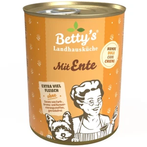 Bettys Landhausküche Dose für Hund - mit Ente & Geflügel 6 x 400g - Bild 1 von 1