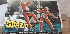 SPAZIO 1999 FOTOBUSTA Martin Landau Barbara Bain 1 edizione italiana 1975 - Foto 1 di 5