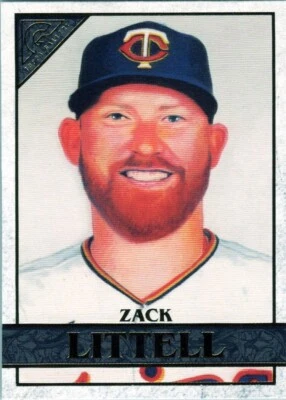 2020 Topps Gallery #133 Zack Littell Minnesota Twins - Image 1 of 2
