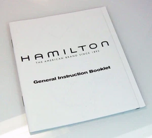 Manual de instrucciones generales de funcionamiento del reloj Hamilton H860.000.001 - Imagen 1 de 3