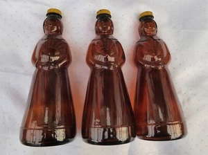 Vintage Glass Syrup Bottle: Mrs Butterworth: c.1960’s: x3 Used - Picture 1 of 7