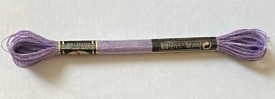 DMC Light Effects Embroidery Cross Stitch Floss Metallic 8.7yd E155 Amethyst - Image 1 of 4