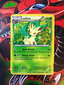 Leafeon - BW87 - Black Star Promo Holo - Black & White Pokemon TCG BESCHÄDIGT - Bild 1 von 10