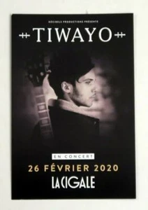 Flyer TIWAYO Paris La Cigale 26/02/2020 * NOT a Ticket - Soul - Picture 1 of 1