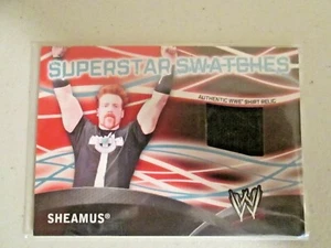 2011 Topps WWE Superstar Swatches "Shirt Relic" Sheamus - Picture 1 of 1