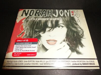 LITTLE BROKEN HEARTS by NORAH JONES-Rare Collectible NEW TARGET EXCLUSIVE CD--CD - Image 1 of 4