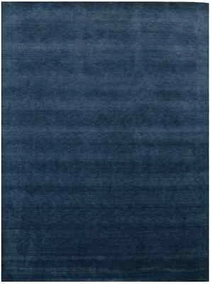 Solid Design Hand-Loomed 9X12 Gabbeh Wool Rug Oriental Home Decor Carpet - Image 1 of 4