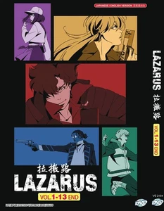 *DVD* ANIME LAZARUS 拉撒路 VOL.1-13 END ENGLISH DUBBED REGION ALL - Imagen 1 de 5
