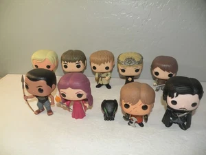 LOT Of 10 GOT Game of Thrones FUNKO POP Figures Tyrion Grey Worm Jon Snow Jaime - Picture 1 of 5