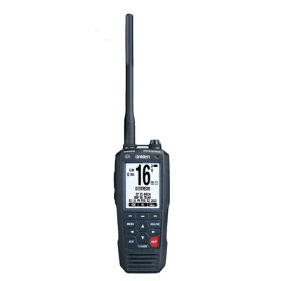 Radio marina Uniden MHS338BT VHF con GPS y amplificador Bluetooth Foto 1 de 3