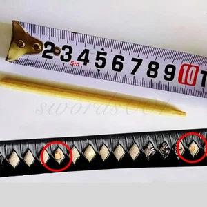 10 CM Bamboo Peg Mekugi For Full Tang Japanese Sword Handle Fixed Maintenance - Picture 1 of 5