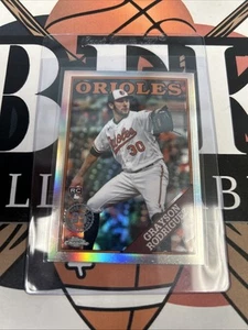 GRAYSON RODRIGUEZ 2023 Topps Chrome Update #88CU-10 RC 35th Anniversary - Picture 1 of 2