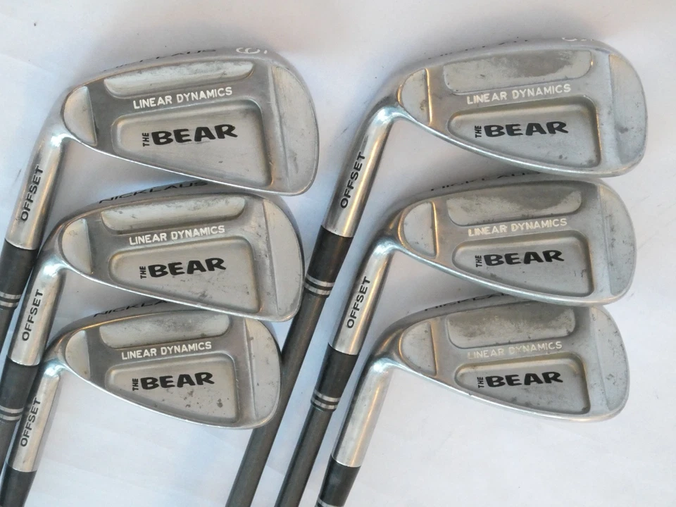 Nicklaus The Bear Iron Set 6-SW Left Handed- Regular Flex Vapor Graphite - Image 1 of 4