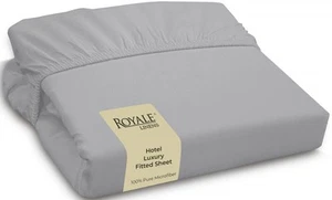 Fitted Sheet Full - Ultra Soft 1800 Brushed Microfiber - Hotel Luxury Bottom ... - Picture 1 of 9