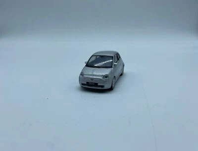 MODELLINO AUTO FIAT 500 GRIGIA 2007  - WELLY - SCALA 1:43 "NO BOX" - Immagine 1 di 4