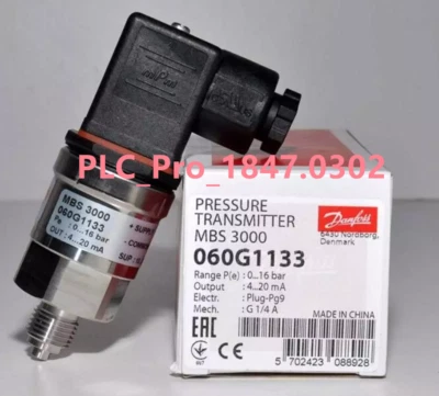1PCS Brand New DANFOSS MBS 3000 060G1133 Pressure Transmitter  Fast delivery - Image 1 of 4