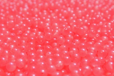 GREAT LAKES STEELHEAD COMPANY UV PEARLED BIG RED TRICK EM BEADS TROUT STEELHEAD YOU PICK SIZE 6 8 10 or 12 mm