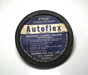 Oldtimer BARNACLE Autoflex Saugschein Steuer Scheibenhalter Oldtimer - Bild 1 von 3