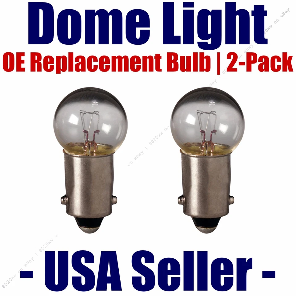 Dome Light Bulb 2-Pack OE Replacement - Fits Listed Subaru Vehicles - 57 - Image 1 of 1