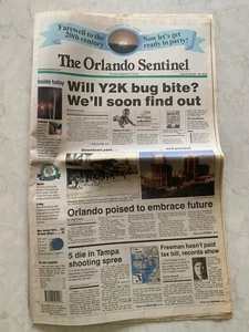 Orlando Sentinel, 31 de diciembre de 1999, Sec, A-C, E completo - Imagen 1 de 1