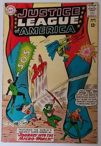 JUSTICE LEAGUE OF AMERICA #18 (DC 1963) SILVER AGE! EST~G+(2,5) THE MICRO-WORLD! - Bild 1 von 19