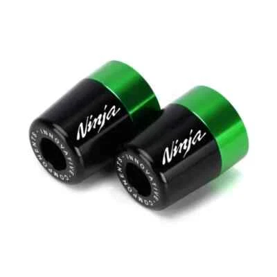 Tapones de empuñaduras de manillar para KAWASAKI Ninja ZX6R ZX4R ZX10R ZX12R ZX14R Foto 1 de 4