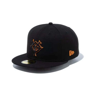Cappellino da baseball NEW ERA 59FIFTY Tokyo Yomiuri Giants nuovo con scatola nero nero/arancione nuovo - Foto 1 di 7