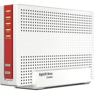AVM FRITZ!Box 6690 Cable WLAN-Router LAN USB Firewall VPN 4800 MBit/s weiß/rot - Bild 1 von 3