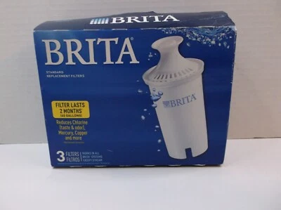 Brita Pitcher Replacement Filters - 3 Pack, white (for most Brita Pitchers) New - Image 1 of 2