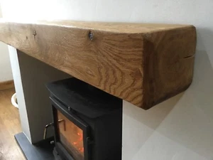 OAK BEAMS /LIGHTWEIGHT /FLOATING /FIRE /KILNDRIED /SHELF/ HOLLOW - Picture 1 of 17