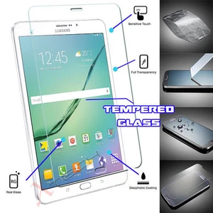 Genuine TEMPERED GLASS Screen Protector For Samsung Galaxy Tab S2 8.0 SM-T710 - Picture 1 of 4