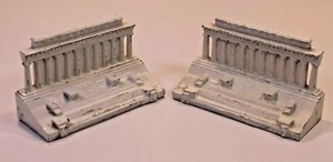 Antique Lincoln Memorial B&H Cast Iron Doorstop Bookend Statue Bradley Hubbard  - Picture 1 of 12