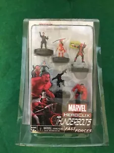 THUNDERBOLTS Figures - Deadpool Red Hulk Punisher Venom HEROCLIX Marvel 2014 - Picture 1 of 8