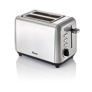 Swan Townhouse Grey 2 Slice Toaster ST14015GRN 2 Year SWAN Guarantee - Picture 1 of 1