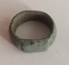 ANCIENT MEDIEVAL EUROPEAN BRONZE RING 1000-1200 AD