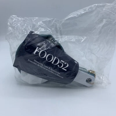 FOOD52 Measuring Cups & Spoons Set Blue/Green/Grey NEW - Image 1 of 3