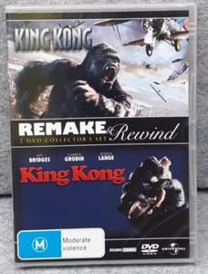 NEW: KING KONG REMAKE & REWIND OLD/NEW Movies DVD R4 PAL Free Fast Post - Picture 1 of 2