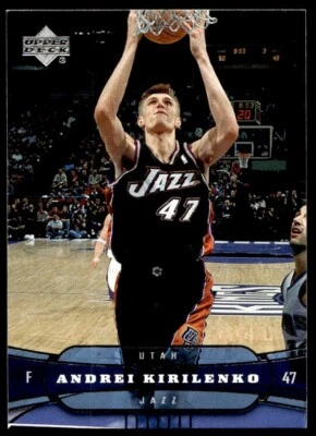 2004-05 Upper Deck Andrei Kirilenko Utah Jazz #191 - Image 1 of 2