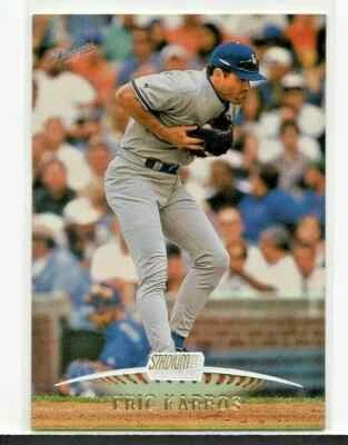 ERIC KARROS : MLB - 1999 - TOPPS STADIUM CLUB - CARD  No # 130 - Image 1 of 2