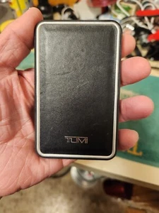 TUMI 4000 mAh Leather Power Bank - Picture 1 of 4